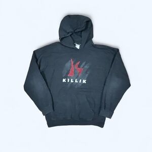 KILLIK hoodie mens LARGE GRAY BLT-21